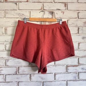 Madewell MWL dolphin hem pull on shorts size XL